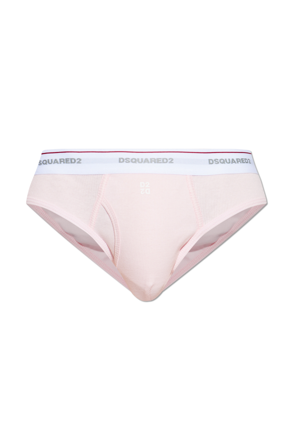 Cotton briefs with logo od Dsquared2