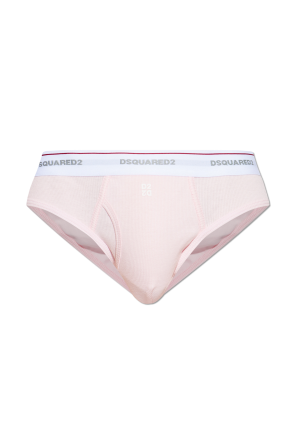 Cotton briefs with logo