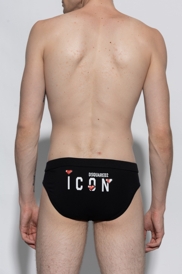 Dsquared2 Cotton briefs with logo