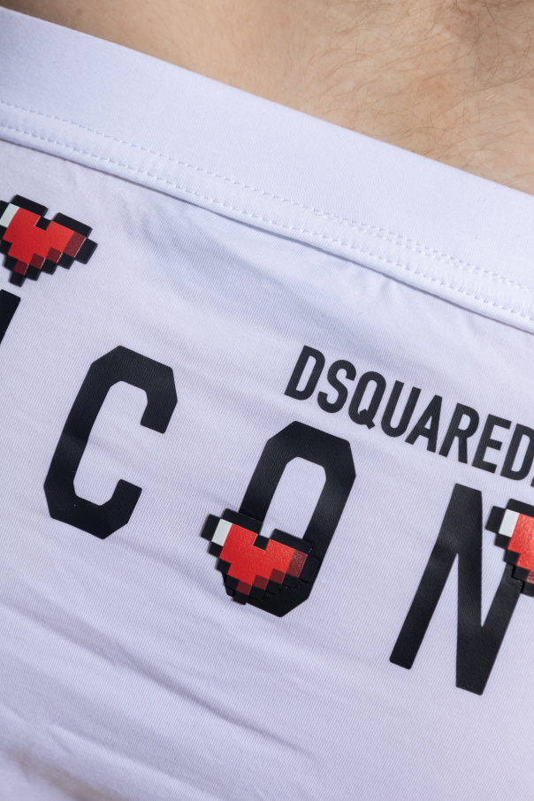 Dsquared2 Cotton briefs with logo