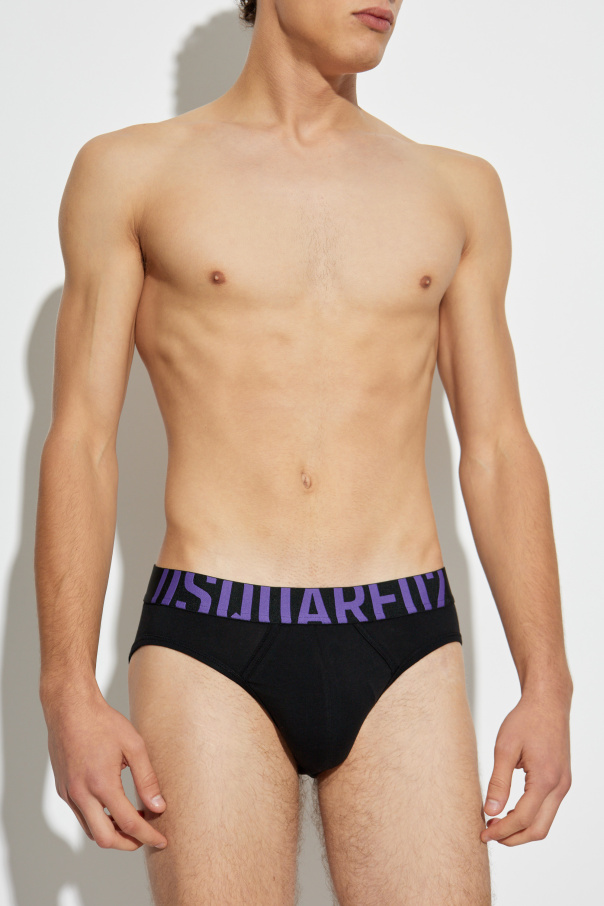 Dsquared2 Cotton briefs with logo