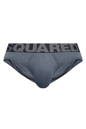 Cotton briefs with logo