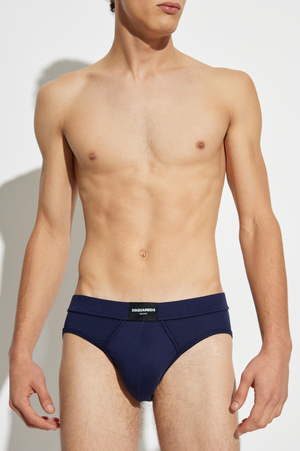Dsquared2 Slips con parche con logotipo