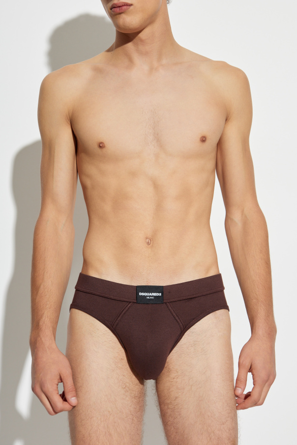 Dsquared2 Briefs with logo patch