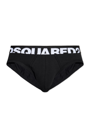 Cotton briefs with logo