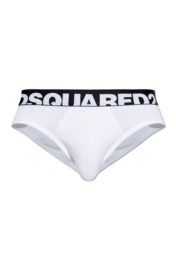 Cotton briefs with logo od Dsquared2
