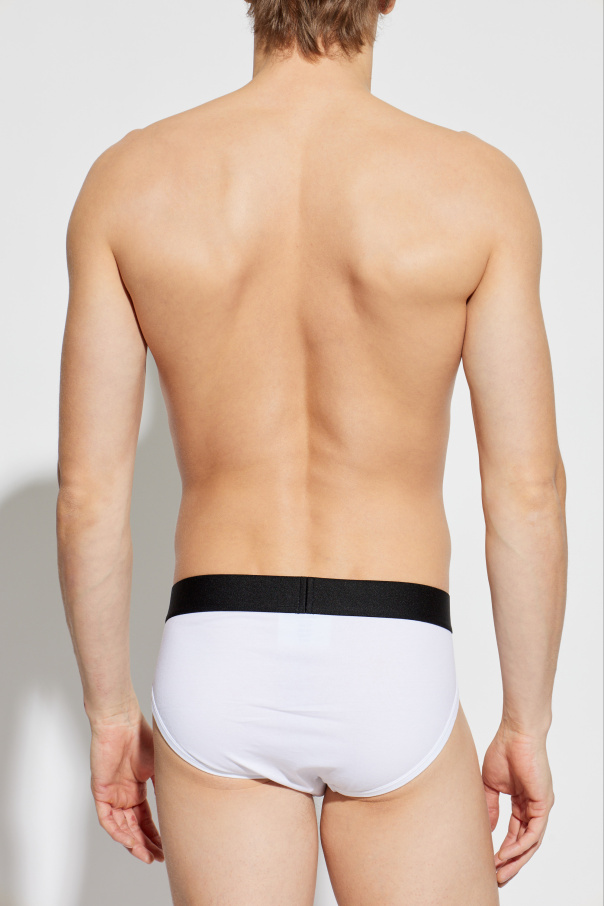 Dsquared2 Baumwoll-Slips mit Logo