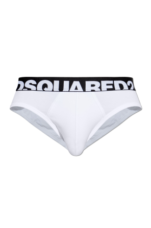 Cotton briefs with logo