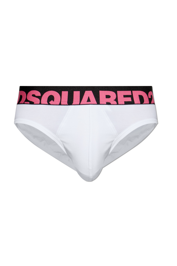 Cotton briefs with logo od Dsquared2