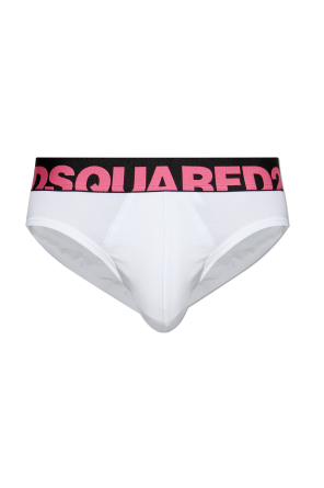 Cotton briefs with logo