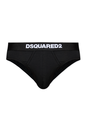 Cotton briefs with logo