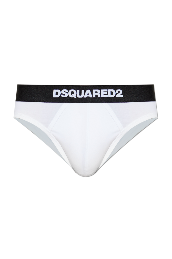 Cotton briefs with logo od Dsquared2