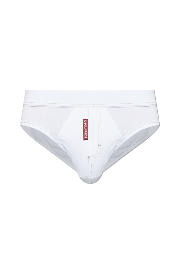 Cotton briefs with logo od Dsquared2
