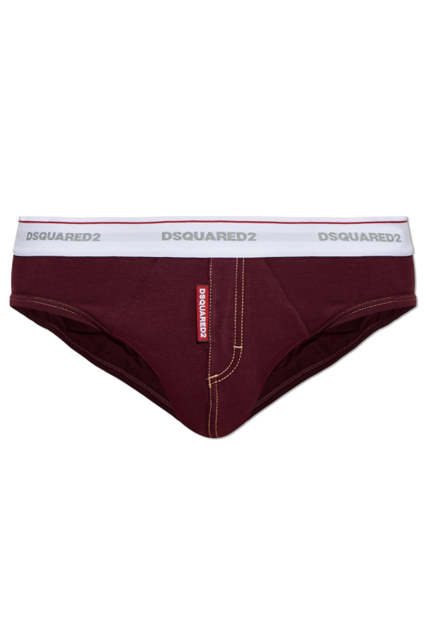 Cotton briefs with logo od Dsquared2