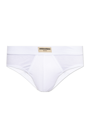 Briefs with logo