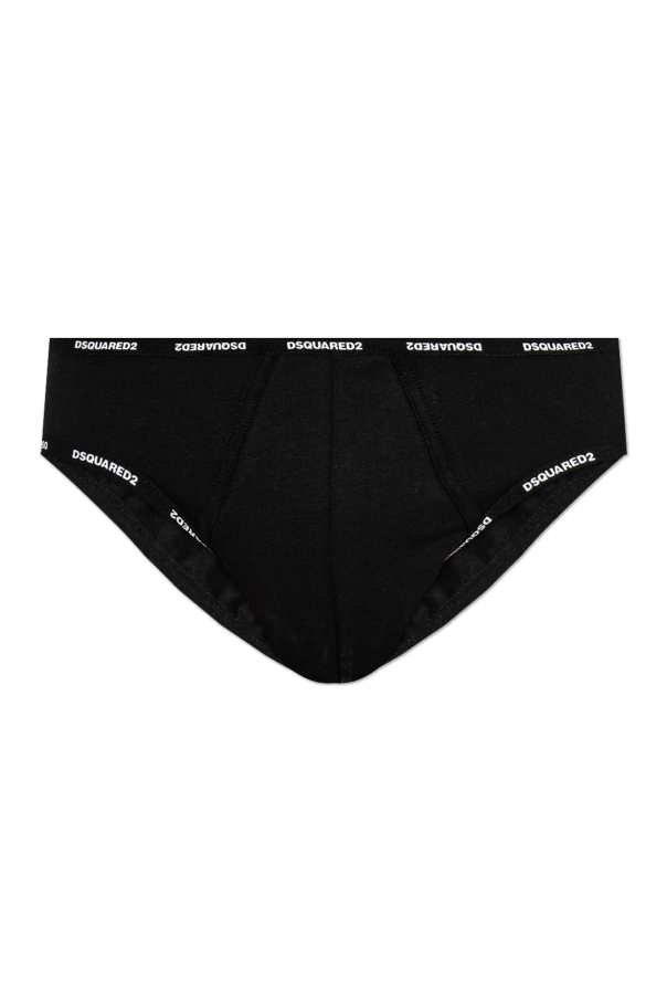 Cotton briefs with logo od Dsquared2