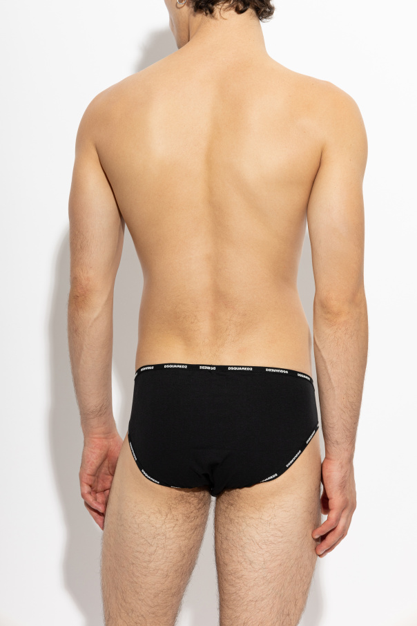 Dsquared2 Slips de algodón con logo