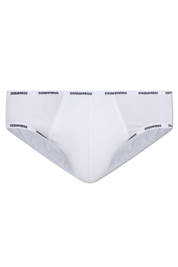 Cotton briefs with logo od Dsquared2