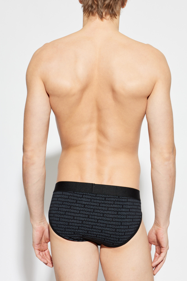 Dsquared2 Cotton briefs with monogram