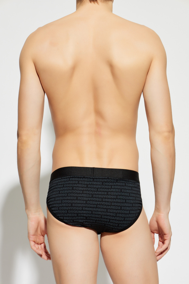 Dsquared2 Slips de algodón con monograma
