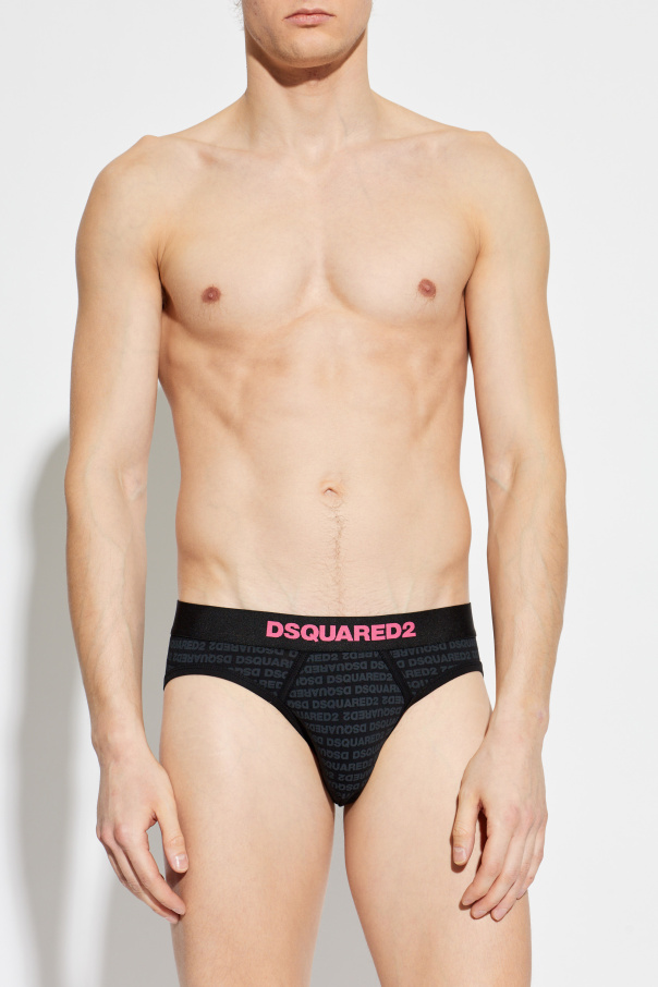 Dsquared2 Cotton briefs with monogram