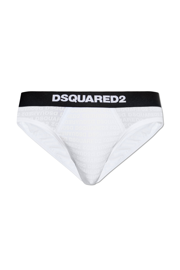 Dsquared2 Baumwoll-Slips mit Monogramm