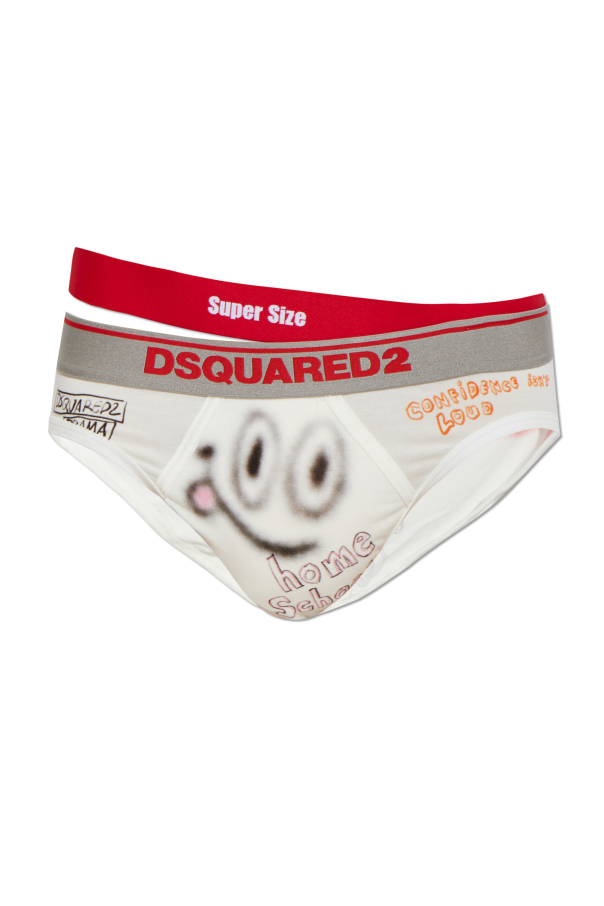 Printed briefs od Dsquared2