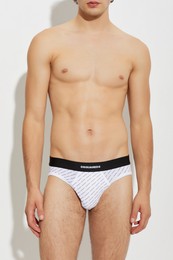 Dsquared2 Cotton briefs with monogram