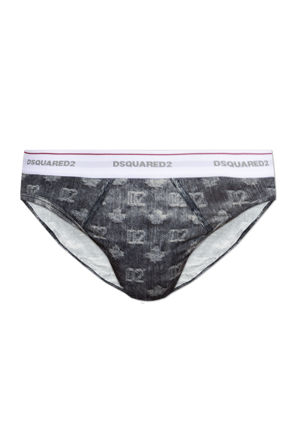Briefs with monogram od Dsquared2