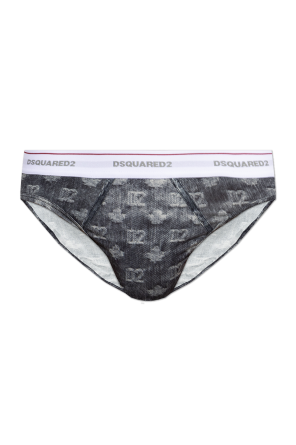 Briefs with monogram