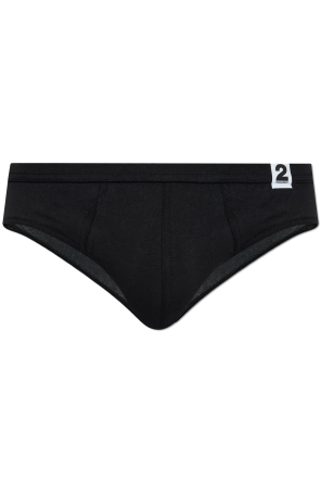 Briefs with logo