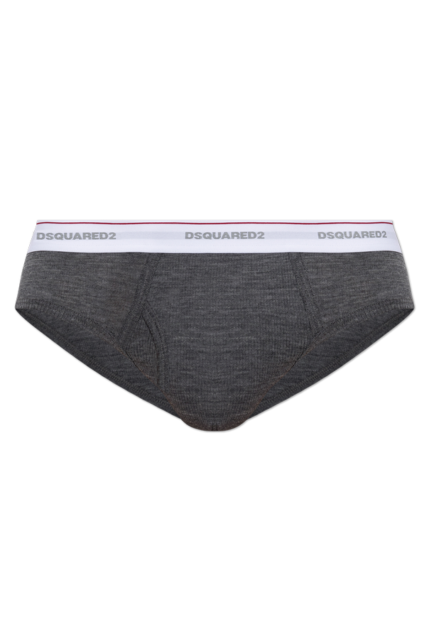 Wool briefs with logo od Dsquared2