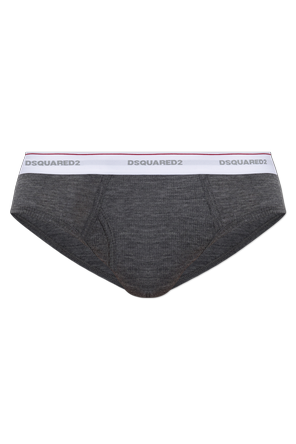 Calzoncillos de lana con logo