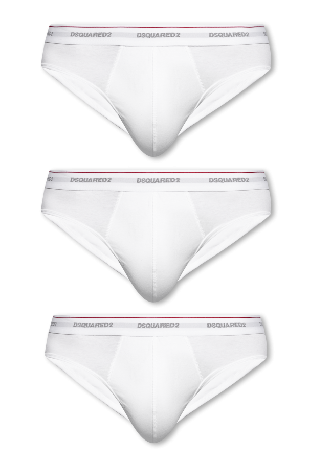 Dsquared2 Briefs three-pack with logo