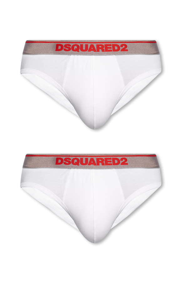 Dsquared2 Branded briefs two-pack