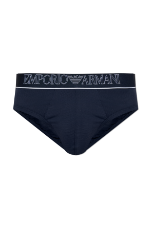 Briefs with logo