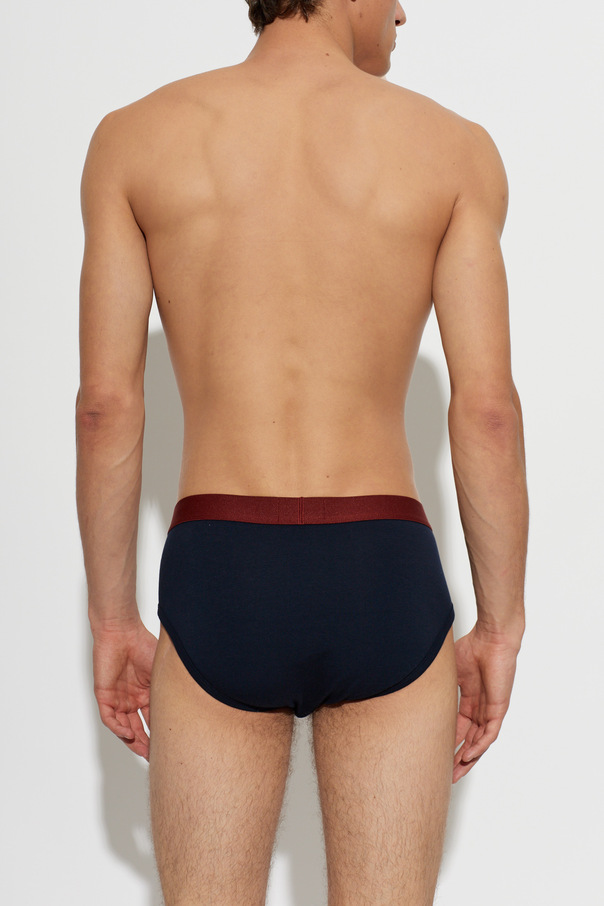 Emporio Armani Emporio Armani Men's Briefs Three-Pack with Logo