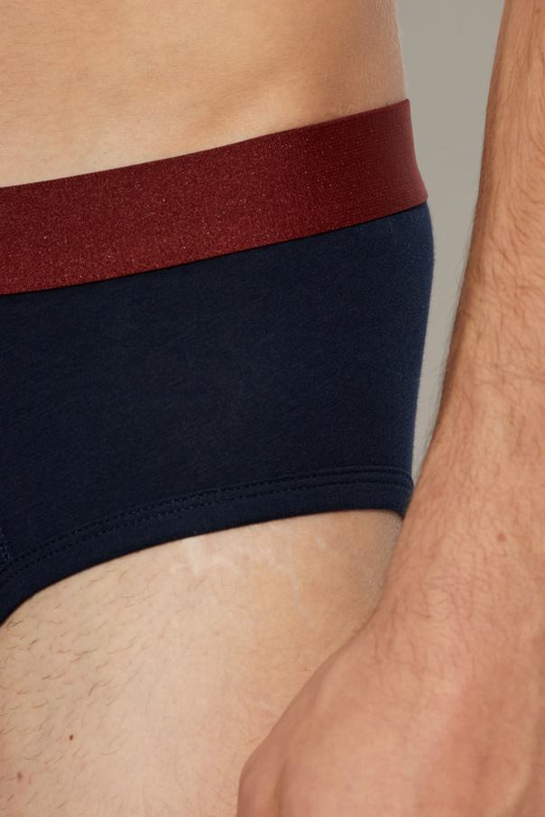 Emporio Armani Emporio Armani Men's Briefs Three-Pack with Logo