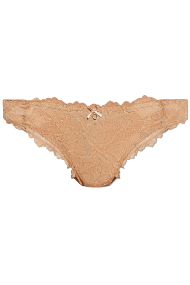 Lace panties from the Sustainability collection od Emporio Armani