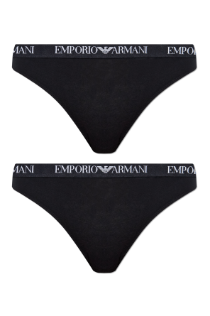 Two-pack of figs with logo od Emporio Armani