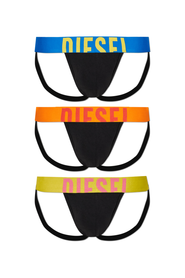 Three-pack of jockstraps 'JOCKY-D-POP-3PACK' od Diesel
