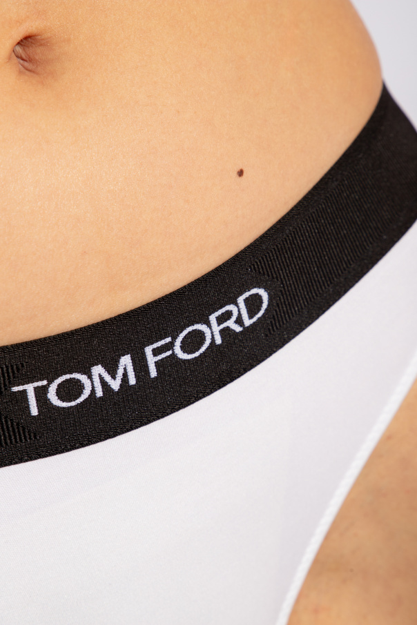 Tom Ford Bawełniane stringi