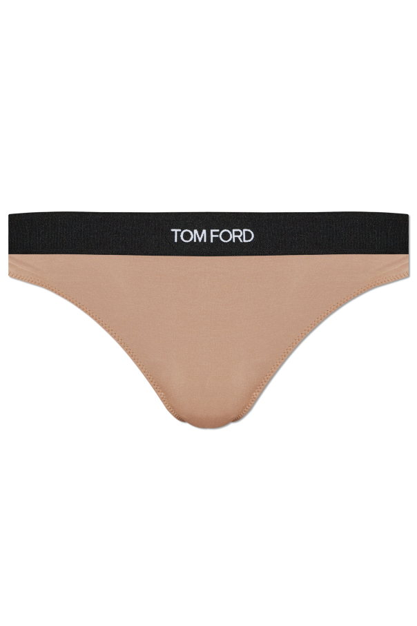 Thongs with logo od Tom Ford