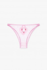Le Petit Trou ‘Fraise Heart’ briefs with cut-out
