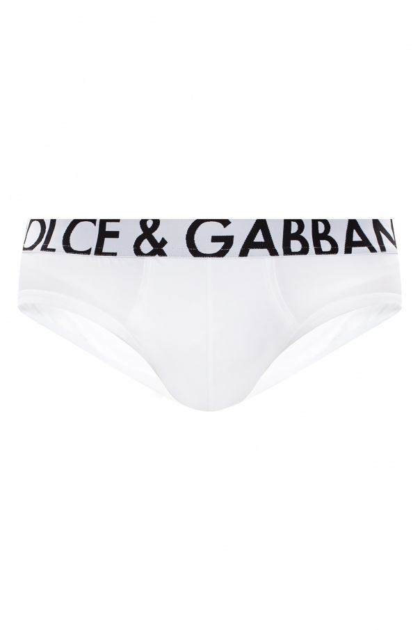 DOLCE & GABBANA MONOGRAMMED JEANS Branded briefs