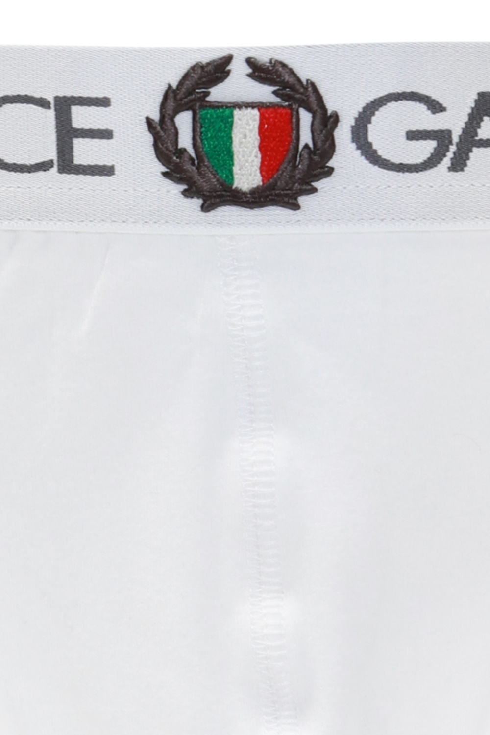 Dolce & Gabbana Logo-appliqued briefs