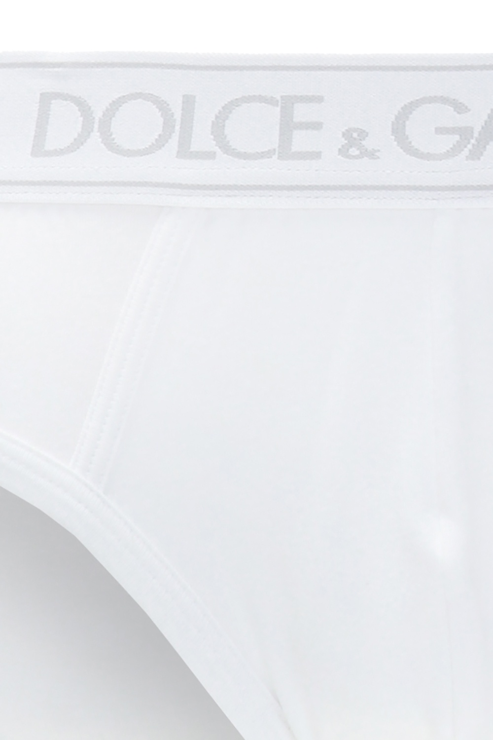 Dolce & Gabbana Logo-embroidered briefs