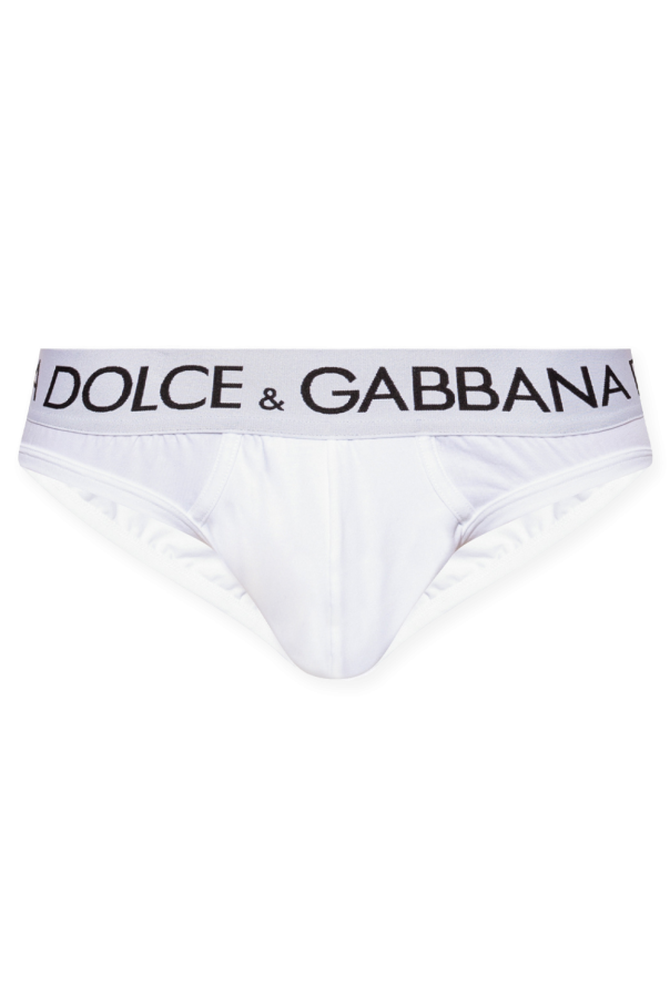 Dolce & Gabbana Slipy z logo