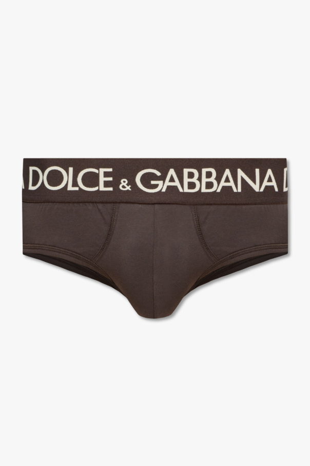 Dolce & Gabbana Dolce & Gabbana logo-embossed trifold leather wallet