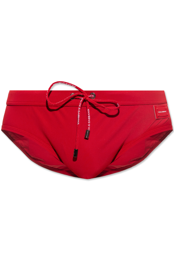 dolce vita & Gabbana maglia dolce-vita tipping jumper Red